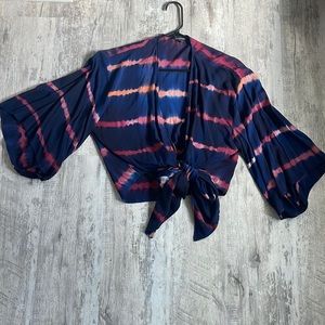 Tye die crop top